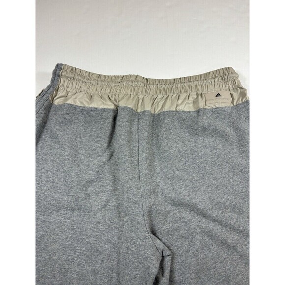 Stella McCartney Adidas Barricade Sweatpants Joggers Tan Grey 40 Pockets - Picture 9 of 15